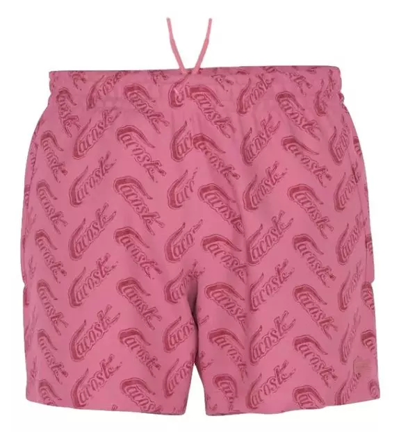 Lacoste taffeta swim on sale shorts